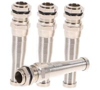 UPKOCH 4pièces Presse-étoupe Étanche Laiton Adaptateur De Connecteur De Câble Manchon De Raccord pour Presse-étoupe