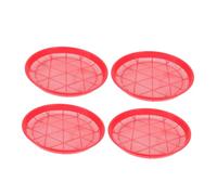 UPKOCH 4pièces Tamis à Terre Multi-Usage Outil De Tamisage pour Jardin Et Roches Tamis Rond Portable
