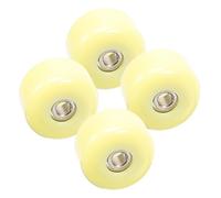 UPKOCH 4pièces Trucks De Fingerboard Jouet à Doigts pour Roller Loisirs De Bureau Jouet De Skate Compact Patins Factices pour Garçon Fille Fournitures Scolaires