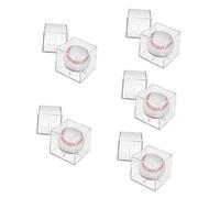 UPKOCH 5 Ensembles Boîte De pour Baseball Acrylique Transparent Support De Rangement Élégant Et Protecteur pour Baseballs pour des Objets Dédicacés Et Préserver 2 Pièces * 5