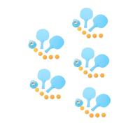 UPKOCH 5 Ensembles Entraînement de Tennis de Table Suspendu pour Garçon Fille Intérieur avec et Balles pour Développer la Coordination Œil Main Lien Parent Garçon Fille