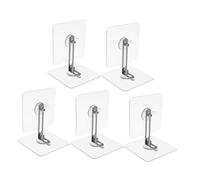 UPKOCH 5 Ensembles Kit de Fixation Murale pour Étagère Fixation Murale de Sécurité pour Meubles pour Commode Armoire et Bibliothèque sans Perçage