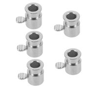 UPKOCH 5 pièces Accessoire Kit Rotisserie Tendeur Chrome pour Barbecue Gaz Support Spit Stable et Fixation Tournebroche Méchoui Usage Extérieur et Domestique