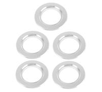 UPKOCH 5 pièces Anneaux Métal Anti-Morsure pour Nichoirs Bois Accessoires Pratiques pour Boîtes Élevage Oiseaux et Facile à Installer Fournitures pour Perroquets et Petits Oiseaux