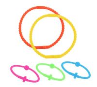 UPKOCH 5 Pièces Bracelet Croix Bracelet De L'équipe De Football Bandes De Poignet En Caoutchouc Bijoux De Couple Couple Bijoux En Silicone Bandes De Poignet Colorées Gel De Silice