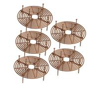 UPKOCH 5 Pièces Couvercles de Pot de Fleurs pour Plantes Intérieures Grilles Déterrage pour et Chiens Accessoires de Jardin Pratiques Petite