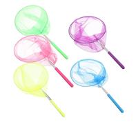 UPKOCH 5 Pièces Filets Télescopiques Multicolores pour Garçon Fille Filets à Insectes et Poissons Légers et Pliables Outils Exploration Extérieure Polyvalents pour Activités Plein Air