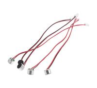 UPKOCH 5 pièces Microphone Électret Mini avec Fil Condensateur Stéréo Haute Sensibilité Suppression de Bruit Compatible avec Divers Appareils Audio Accessoires Microphone Durables pour