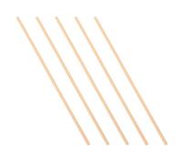 UPKOCH 5 Pièces Miniature Wood Skirting Board Trim for Dollhouse DIY Craft Accessories Sturdy Baseboard Molding for Tiny Homes and Model Decoration