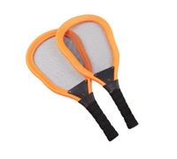 UPKOCH 5 pièces Raquettes de Sport Garçon Fille Set Orange avec Balles Océan et Volant Badminton Extérieur Mixte pour Plage et Parc Couleur Aléatoire Couleur Aléatoire
