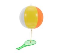 UPKOCH 5 Pièces Set de Jeux de Raquettes Gonflables PVC avec Balles Rebondissantes pour Garçon Fille de Plage et Sports Été Adapté Aux Tout-Petits pour Activités Extérieures et Jeux