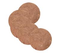 UPKOCH 5 pièces Tapis de Nidification Fibre de Naturelle pour Oiseaux Lot de Coussinets Respirants et Confortables Protection Œufs et Nid pour Pigeons et Petits Animaux Matériau et