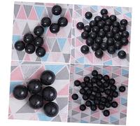 UPKOCH 50 Pièces Boules Plastique Noires pour Piscine à Balles Éducatif Sécurisé pour Garçon Fille Remplissage pour Aire de Jeu Tente et Piscine à Balles