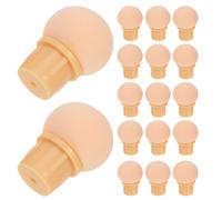UPKOCH 50 Pièces Éponges à Ongles et Ongles Naturels et Acryliques Remplaçables Accessoires Légers en Plastique Éponge Beige pour Retouches Rapides pour Nail Art Effet Ombré