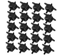 UPKOCH 50pièces Lot de Goutteurs Irrigation à Débit Constant Système Goutte à Goutte pour Pots De Fleurs Et Plantes De Jardin avec Ligne De Tuyauterie Noire