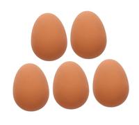 UPKOCH 5pièces Jouets pour Chiens Œufs Élastiques Simulés Caoutchouc Interactifs pour Chiots Moyens Petits Jouets Occupation Et Dressage Kaki