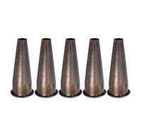 UPKOCH 5pièces Manchon De Raccordement pour Manche Bois De Houe Outil De Connexion De Manche Adaptateur pour Tube De Houe De Jonction Remplacement pour Tube De Raccordement