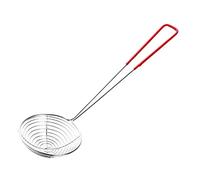 UPKOCH 6 Pcs Écumoire Fendue Cuillère Boba Perle Cuillère Passoires Passoire en Acier Inoxydable Fendue Cuisine Passoire Louche pour Cuisine Friture Alimentaire Pâtes Spaghetti Nouilles