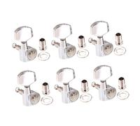 UPKOCH 6 pièces Guitar Tuning Pegs Metal Locking Tuners For Acoustic Guitars Stable And Precise Tuning Tools Easy Installation For Beginners And Professionals