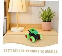 UPKOCH 6 Pièces Jouets Voitures Tout Terrain à Voitures à Traction Friction sans Piles Jouets Garçon Fille pour Anniversaire et Fêtes Vertes Résistantes Aux Chocs