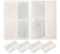 UPKOCH 6 pièces Lot de Filtres à Actif pour Fontaine à Eau Chats Remplacement Compatible pour Distributeur Eau Potable Filtrée Facile à Installer