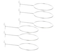 UPKOCH 6 Pièces Metal Basketball Wall Mount Stand Multipurpose Ball Storage Rack for Basketball Football Volleyball Rugby Space-Saving Sports Display Organizer for Garage Bedroom Living