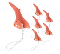 UPKOCH 6 Pièces Nez de Sorcière Vinyle Accessoire Faux Nez Long pour Costume Halloween Fête et Jeu de Rôle Compatible Divers Déguisements Décorations et Farces