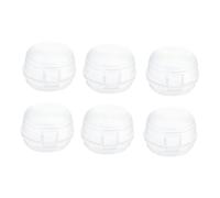 UPKOCH 6 pièces Protection Bouton Cuisinière Gaz Couvre Bouton Sécurité Garçon Fille Anti-manipulation Compatible Poêle Protection Cuisson Gaz Blanc