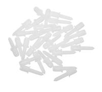 UPKOCH 60 Pièces Goupilles de Réparation pour Volets Plantation en Abs Blanc Fixation Sécurisée et Installation Facile, Design à Ressort pour Réparations DIY à Domicile Bureau