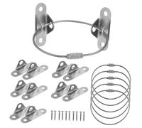 UPKOCH 6ensembles Lot De Fixations Murales Anti-basculement Pour Meubles Sangles De Sécurité Anti-séisme Pour Armoires Et Bibliothèques