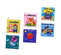 UPKOCH 6pièces Éducatif Pour Apprentissage Animaux Fruits Transports Jouets De Développement Précoce