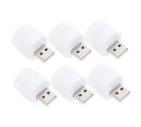 UPKOCH 6pièces Lot De Lampes Led Usb Portables Pour Chambre Et Escaliers Lampe De Nuit Usb Avec Éclairage
