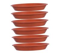 UPKOCH 6pièces Récupérateur Eau pour Plantes Bac De Drainage pour Pots De Fleurs Plateau sous Plantes Bac Récupérateur Eau pour Jardinière