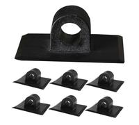 UPKOCH 7 pièces Support Moteur pour Kayak et Canoë Plastique Aux Intempéries du Bruit Fixation Stable et Détachable pour Moteur de Bateau Gonflable