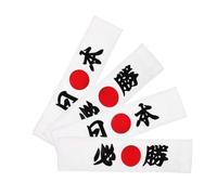 UPKOCH 8 Pièces Ceinture de cheveux du chef chapeau hibachi tenues japonaises pour femmes bandeaux de karaté pour enfants déguisement ninja homme polyester