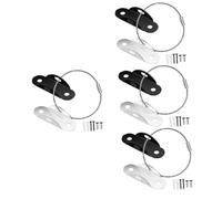 UPKOCH 8 Pièces Dispositif Antichute Sécurité Enfant Conseil Doigt Porte Ancres De Meubles La Commode Épreuvage Coin Anti-bascule Bébé à L'épreuve Serrures Acier Inoxydable