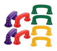 UPKOCH 8 pièces Écouteur Éducatif pour Tout Petits Téléphone Chuchotant Plastique Développement Mémoire et Motricité Fine Lecture pour Garçon Fille