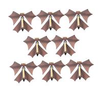 UPKOCH 8 Pièces Jouets Chauves-Souris Volantes Plastique pour Halloween Décorations Suspendues et Accessoires de Scène Magie et Farces