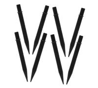 UPKOCH 8 pièces Piquets de Jardin Plastique Lot de Piquets de Terre pour Éclairage Chemins Extérieur Compatible Torches Solaires Spots Lampes