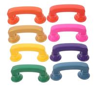 UPKOCH 8 pièces Téléphones Chuchotés Éducatifs Multicolores pour Garçon Fille Outil de Lecture Interactive et Compréhension Orale Classe