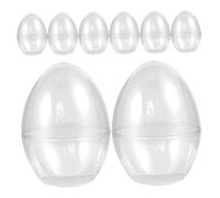UPKOCH 8pièces Lot De Boîtes à Bonbons Transparentes à Remplir Décorations Pour Maison Et Artisanat De Pâques Pour Arbre De Pâques Fêtes De Fin Année