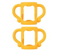 UPKOCH 8pièces Poignées Universelles Silicone Pour Biberons Accessoires Antidérapants Pour Biberons De Lait Nourriture Pour