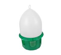 UPKOCH Abreuvoir pour Oiseaux Plastique Distributeur Eau Anti-débordement Poulet Pigeon Perruche Colombe Accessoire Cage Vert