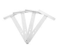 UPKOCH Accessoires pour Volets Roulants Argent Acier Inoxydable 4 Pièces Crochet et Ressort pour Réparation de Volets Roulants Pièces de Remplacement