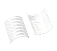 UPKOCH Adaptateur de Guidon Réducteur de Potence 31,8mm vers 35mm en Alliage D'aluminium 2 Pièces Argenté, Léger et Haute Résistance pour Vélo, Accessoire pour Cyclisme