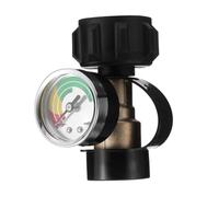 UPKOCH Adaptateur de Recharge Gaz Propane LB pour Réservoir Américain Jauge Pression avec Détection Fuite Connecteur pour Camping et Barbecue