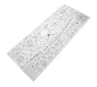 UPKOCH Affiche à Colorier Géante Saint-Valentin Nappe en Papier Épais 100% Solide Décorations Créatives pour Garçon et Filles et Fêtes Présent Original pour Activités Artistiques et