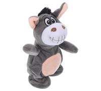 UPKOCH âne Qui Parle Taping Plush plushie Animal en Peluche répétitif Jouet âne Qui Marche Jouets Peluches chantent Enregistrement Vocal Animal en Peluche électrique Petit