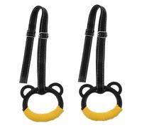 UPKOCH Anneaux de Gymnastique pour Garçon Fille Réglables avec Sangles Antidérapantes Équipement Entraînement Extérieur pour Renforcement Musculaire et Fitness