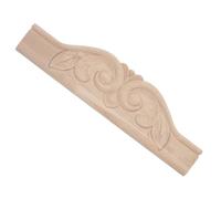 UPKOCH Applique Murale en Bois Sculpté Style Européen Vintage pour Décoration de Meuble, Finition Polie, Installation Facile, pour Projet DIY et Dressing